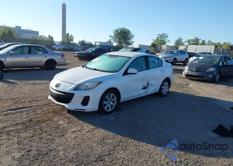 2013 Mazda Mazda3 I Sv из США, поврежденный, VIN JM1BL1TG0D1732935
